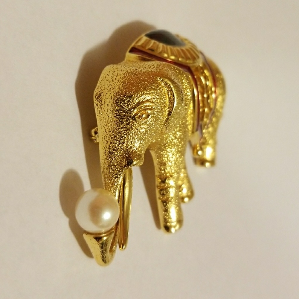 Dazzling Monet Elephant
